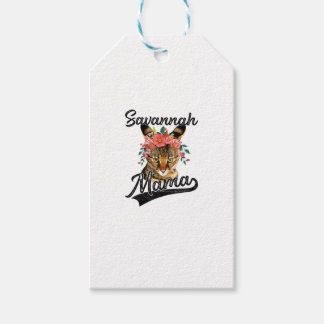Niedlich Savannah Mama Blume Graphic Kitten Cat Lo Geschenkanhänger