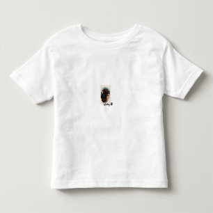 Niedlich Schokolade Labrador Hund - Bailey Haust Kleinkind T-shirt