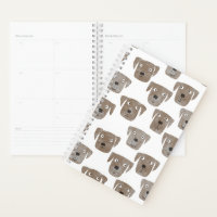 Niedlich Schokolade Labrador Retriever Dog Art Pla