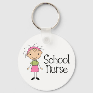 Niedlich School Nurse Schlüsselanhänger