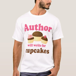 Niedlich schreibt für Kuchen-Autorn-Geschenk T-Shirt