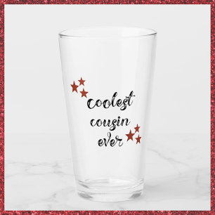 Niedlich Schwarz und Rot Coolster Cousin je Glas