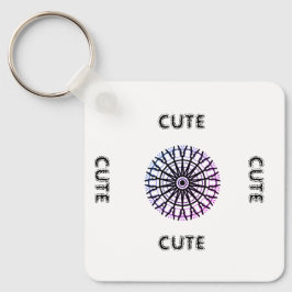 NIEDLICH- SCHWARZ UND WEISS SCHLÜSSELANHÄNGER