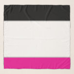 Niedlich Schwarz-weiß und rosa Schal<br><div class="desc">Niedlicher Schwarz-weißer und rosa Scarf</div>