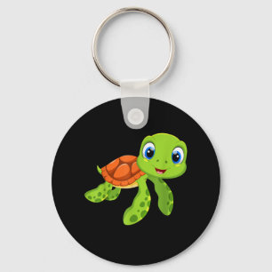 Niedlich Sea Baby Turtle-Geschenk Schlüsselanhänger