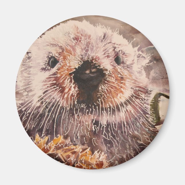 Niedlich Sea Otter Kühlschrank Magnet Geschenk (Vorne)