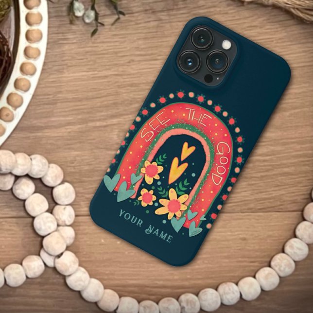 Niedlich sehen Sie die gute Spaß Zitat Rainbow Ins Case-Mate iPhone Hülle (Von Creator hochgeladen)