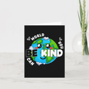 Niedlich sei es eine Art Earth Anti Bullying Unity Karte