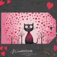 Niedlich Sei meine Valentinerkatze im rosa Herzwal
