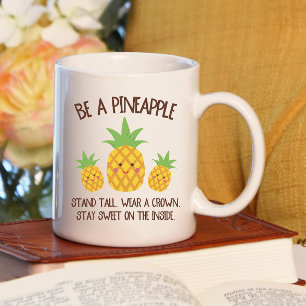 Niedlich sein Ananas Tasse