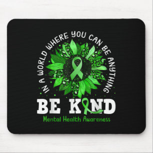 Niedlich sein Kind Sonnenblumen psychische Gesundh Mousepad