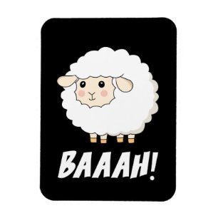 Niedlich Sheep Baah Magnet