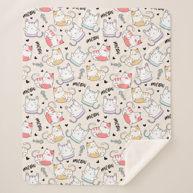 Niedlich Sherpadecke (Vorderseite)