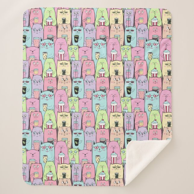 Niedlich Sherpadecke (Vorderseite)