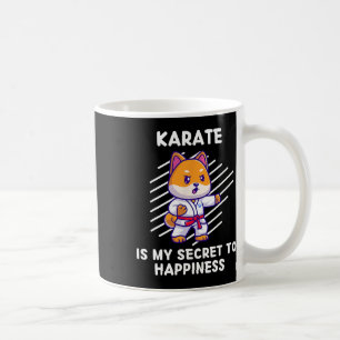 Niedlich Shi Inu Karate ist mein Geheimnis für glü Kaffeetasse