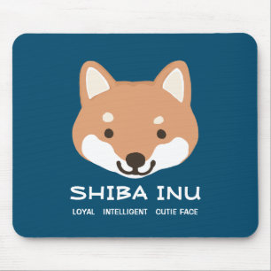 Niedlich Shiba Inu Dog   Loyal Intelligent Süsse F Mousepad