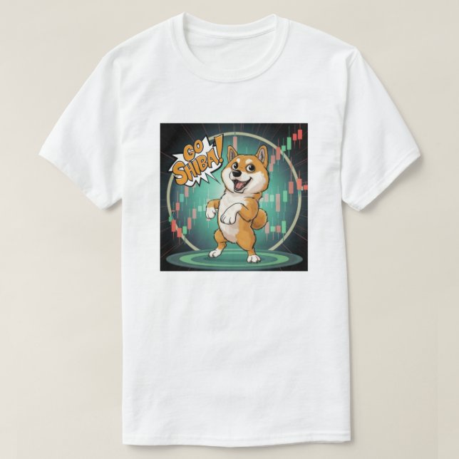 Niedlich Shiba Inu Dog T-Shirt (Design vorne)