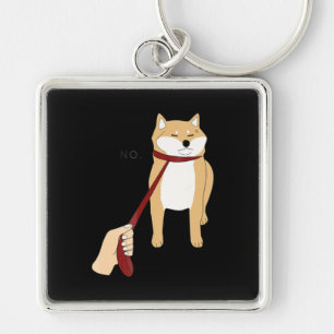 Niedlich Shiba inu Nope dog-lustiges Design Schlüsselanhänger