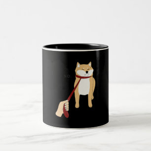 Niedlich Shiba inu   Nope dog-lustiges Design Zweifarbige Tasse