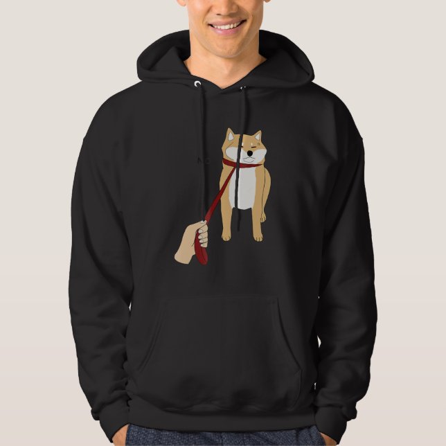 Niedlich Shiba Inu Nope - Doge Meme Hoodie (Vorderseite)