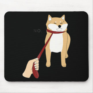 Niedlich Shiba Inu Nope - Doge Meme Mousepad