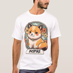 Niedlich Shiba Inu Pup T-Shirt