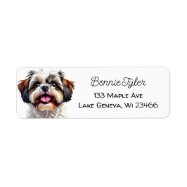 Niedlich Shih Tzu Puppy Dog Personalisiert