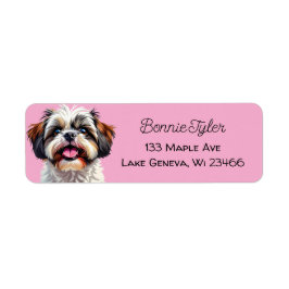 Niedlich Shih Tzu Puppy Dog Personalisiert