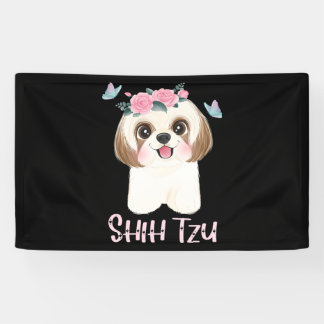 Niedlich Shih Tzu Shitzu Mama Banner
