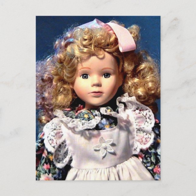 Niedlich Shirley Temple Doll Postkarte (Vorderseite)