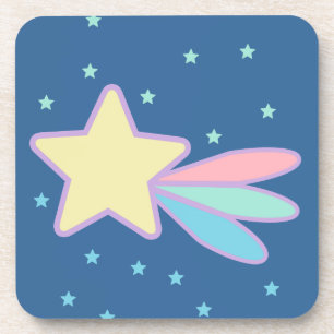 Niedlich Shooting Star Comet Untersetzer
