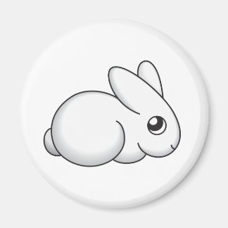 Niedlich Shy Bunny Magnet