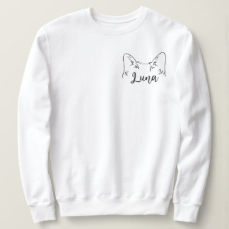 Niedlich Simple Individuelle Name Schneeschuhe Kat Sweatshirt