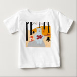 Niedlich singt ein Sommerlied Fuchs Wolf und Teddy Baby T-shirt<br><div class="desc">Vintager niedlicher Frühjahrsfoxwolf und Teddy Bären Cartoon spielen Gitarre romantischen Wald Dschungel Herbst Hintergrund Vektor Hand gezeichnet doodle Comic Kunst</div>