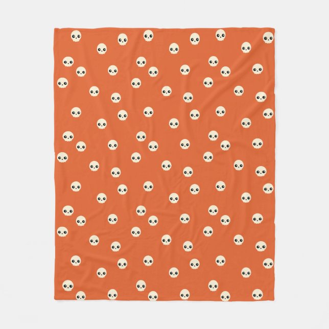 Niedlich Skulls Fleece Blanket (Vorderseite)