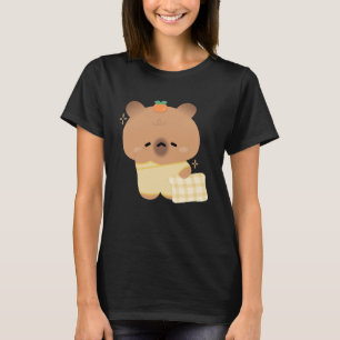 Niedlich Sleepy Capybara T-Shirt