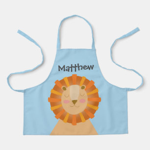 Niedlich Sleepy Lion Kids Personalisiertes Design Schürze