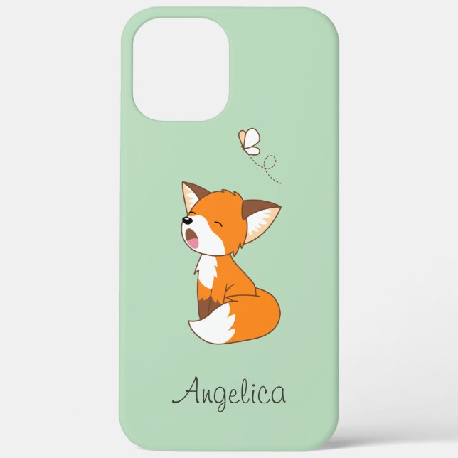 Niedlich Sleepy Little Fox Case-Mate iPhone Hülle (Rückseite)