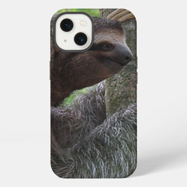 Niedlich Sloth iPhone Hülle (Rückseite)