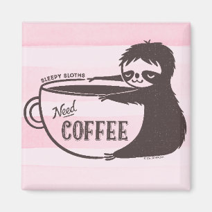 Niedlich Sloth Magnet