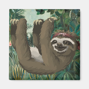 Niedlich Sloth Magnet