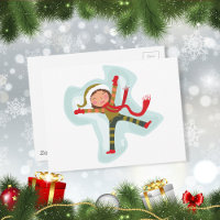 Niedlich Snow Angel Girl