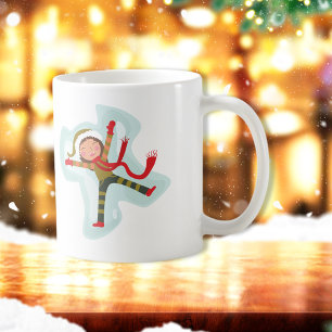 Niedlich Snow Angel Girl Tasse