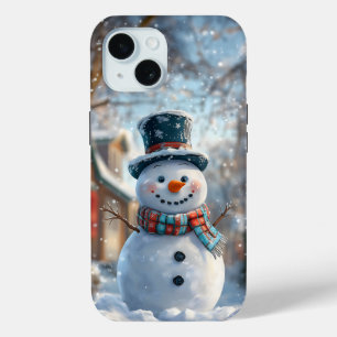 Niedlich Snowman iPhone Case - Ideal für Weihnacht