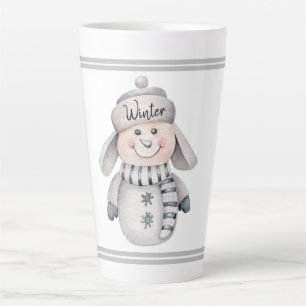 Niedlich Snowman Milchtasse