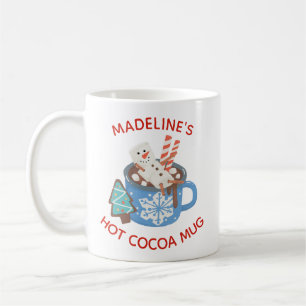 Niedlich Snowman Name Hot Cocoa Kaffeetasse