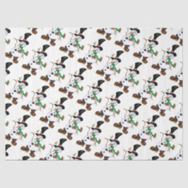 Niedlich Snowman Seidenpapier