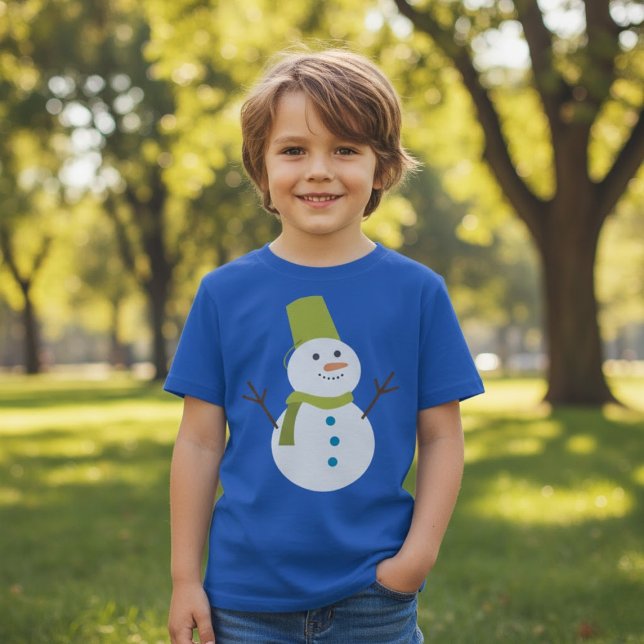 Niedlich Snowman T-Shirt (Von Creator hochgeladen)