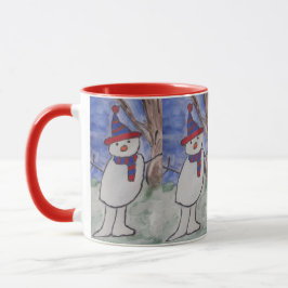 Niedlich Snowman Tasse