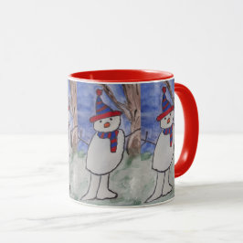 Niedlich Snowman Tasse